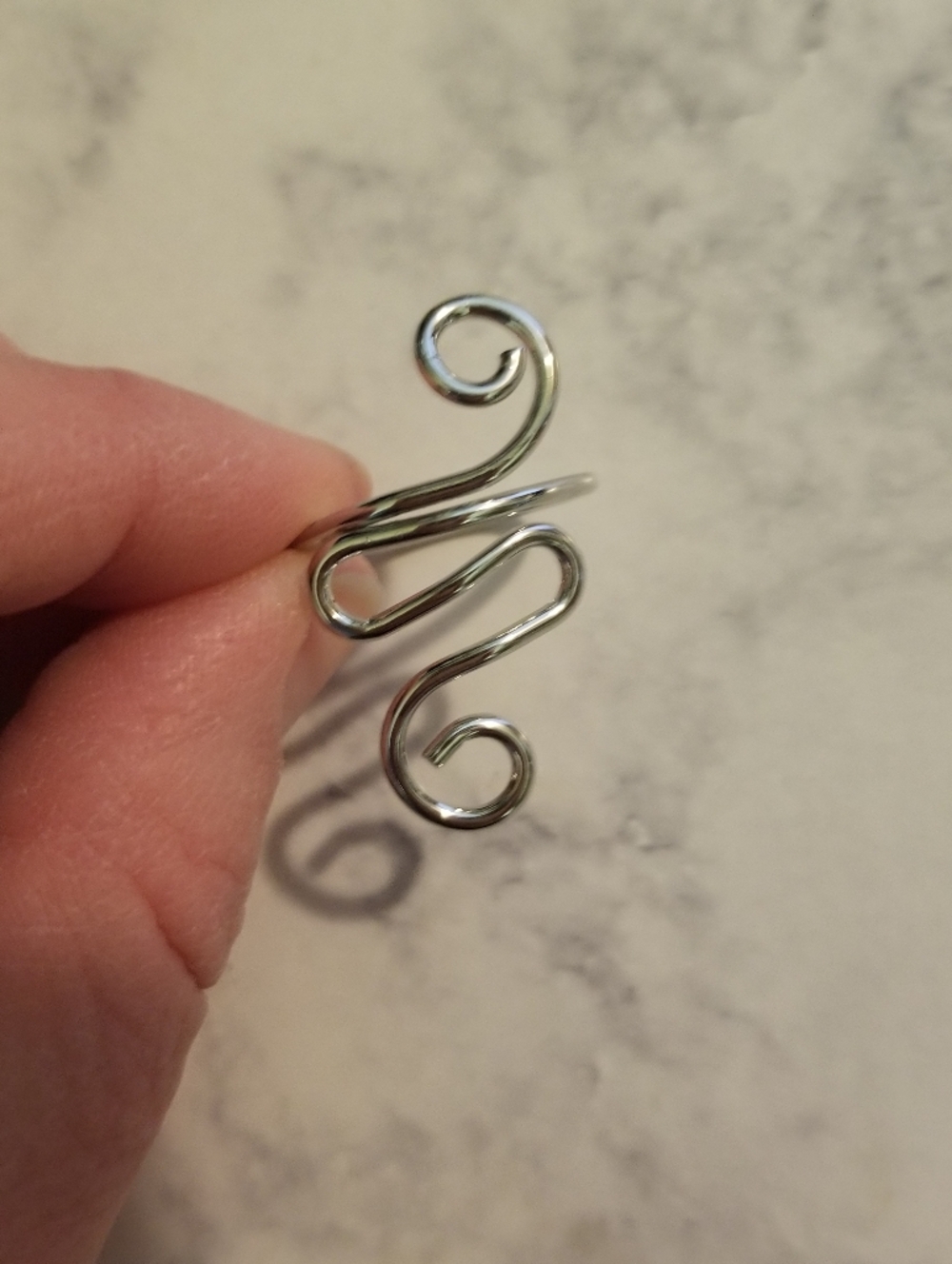 Adjustable Crochet Ring